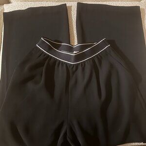 Reiss black women's pant, size 6R.  Like new, wide leg.